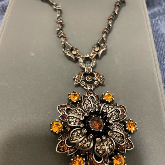 Vintage Nolan miller marcasite necklace! - Picture 2 of 7